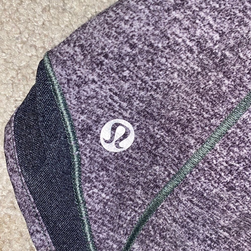 Gray LuluLemon Athletic Shorts, size 2 (worn once) - Picture 3 of 3